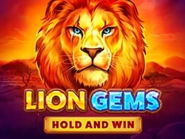 Lion Gems Hold and Win game thumbnail
